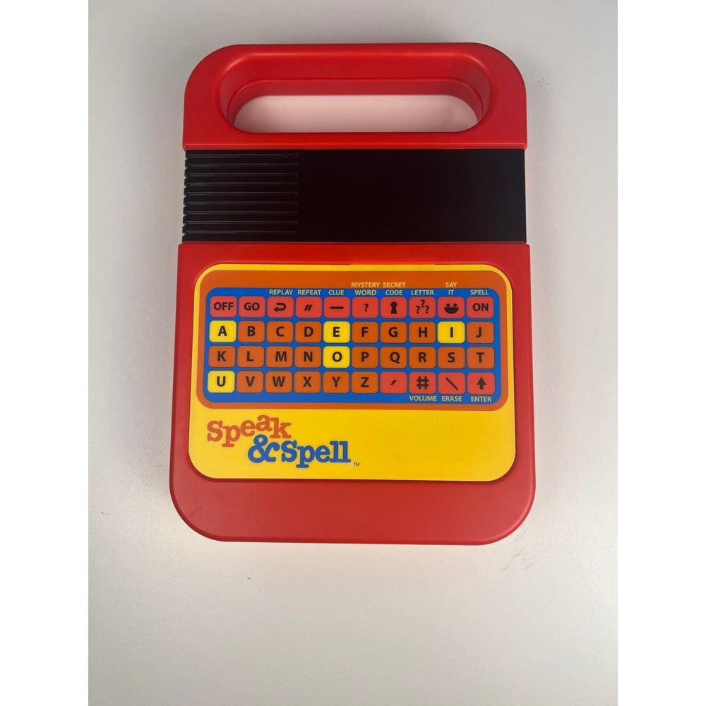 Texas Instruments Speak & Spell Educational Toy‎ RedTested & Works